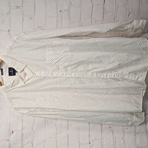 American Eagle Seriously Soft Geometric Causal Button Down Mens Size XXL